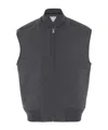 Bottega Veneta Sleeveless Vest In Gray