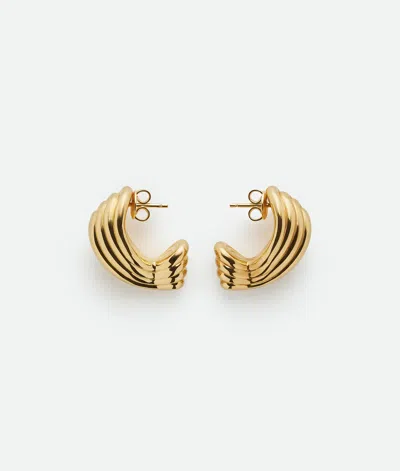Bottega Veneta Bottega  Veneta Slice Earrings In Gold