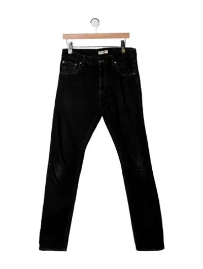 Pre-owned Bottega Veneta Slim Fit Jeans In Black