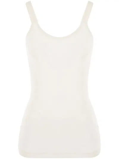 BOTTEGA VENETA SLIM FIT LIGHT COTTON TANK TOP