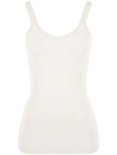 Bottega Veneta Slim Fit Tank Top Clothing In Sand