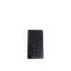 Bottega Veneta Slim Long Intrecciato Wallet In Premium Calf Leather In Blue