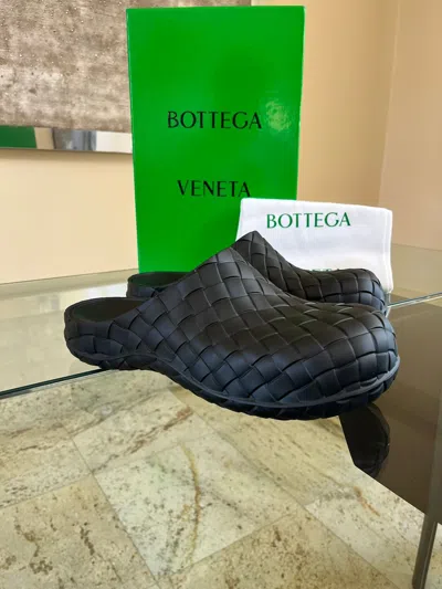 Pre-owned Bottega Veneta Slipper Gel Rubber In Black