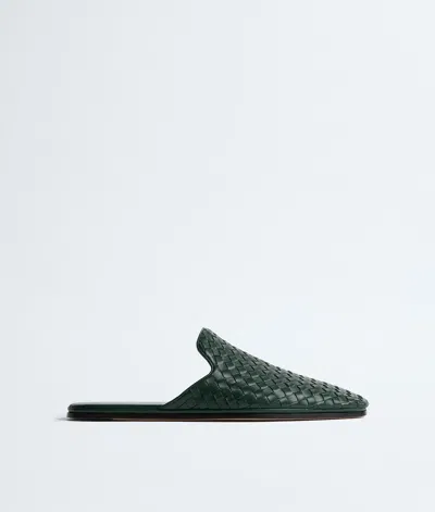 Bottega Veneta Palazzo Slipper In Green