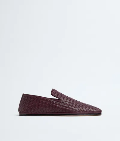 Bottega Veneta Palazzo Slipper-bordeaux In Brown