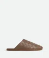 Bottega Veneta Woven Lambskin Leather Slip-on Mules In Pinecone