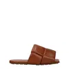 Bottega Veneta Slippers And Hooves Man Brown/caramel Leather