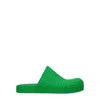 Bottega Veneta Green Slider Sandal