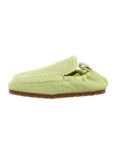 Pre-owned Bottega Veneta Slippers W/ Tags In Green