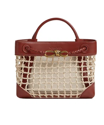 Bottega Veneta Small Andiamo In Brown