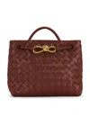 Bottega Veneta Andiamo Small Leather Top-handle Bag