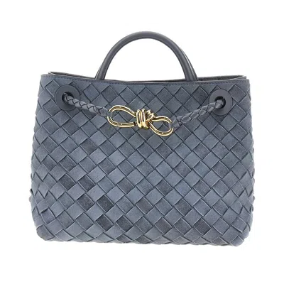 Bottega Veneta Small 'andiamo' Bag In Blue