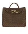 Bottega Veneta Small Andiamo In Brown