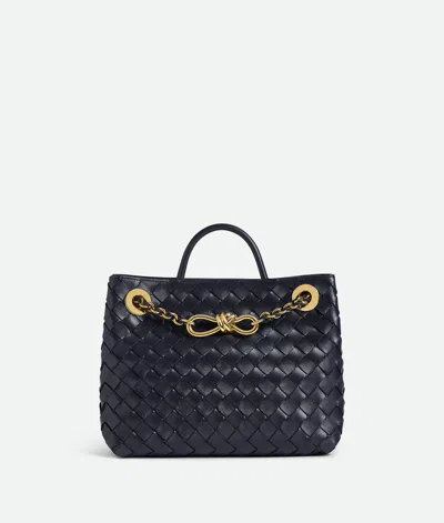 Bottega Veneta Small Andiamo Chain In Blue