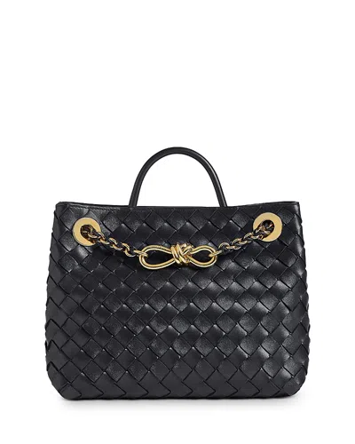BOTTEGA VENETA SMALL ANDIAMO CHAIN TOP HANDLE BAG