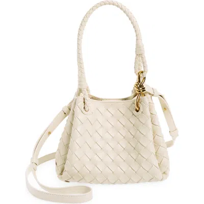 BOTTEGA VENETA BOTTEGA VENETA SMALL ANDIAMO INTRECCIATO LEATHER CROSSBODY BAG