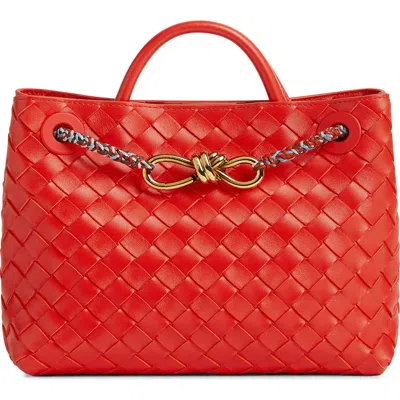 Bottega Veneta Small Andiamo Intrecciato Leather Shoulder Bag