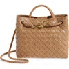 Bottega Veneta Small Andiamo Intrecciato Shoulder Bag