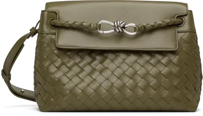 Bottega Veneta Small Andiamo Messenger Bag In Green