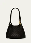 Bottega Veneta Small Andiamo Parachute Bag In 2190 Fondant-m Br