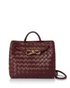 Bottega Veneta Small Andiamo Chain In Brown