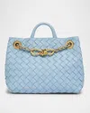Bottega Veneta Small Andiamo Shoulder Bag With Chain Strap