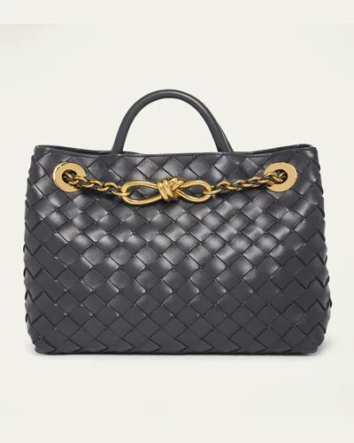 Bottega Veneta Small Andiamo Chain In Shadow