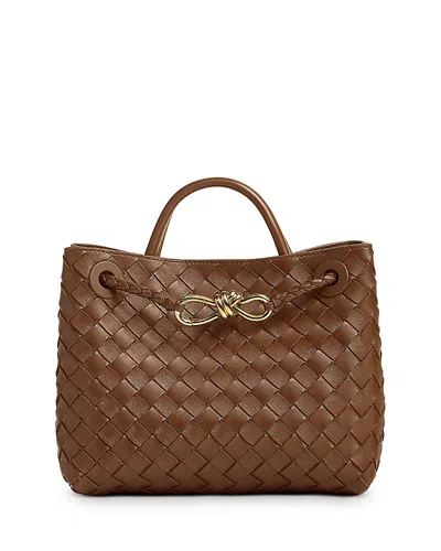 BOTTEGA VENETA SMALL ANDIAMO TOP HANDLE BAG