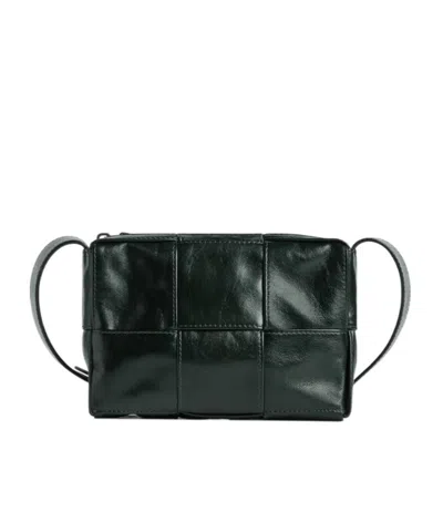 Bottega Veneta Small Arco Crossbody Bag In Black