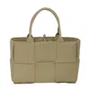 Bottega Veneta Small Arco Handbag In Brown