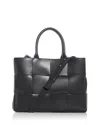 Bottega Veneta Small Arco Tote Bag With Strap In Shadow