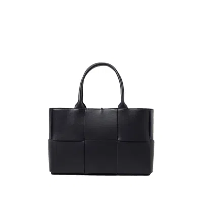 Bottega Veneta Small Arco Tote Bag In Black