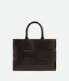 Bottega Veneta Kleine Arco Tote Bag Mit Riemen In Fondant