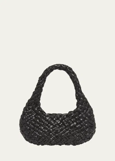 Bottega Veneta Small Athene Discovery Shoulder Bag In Black