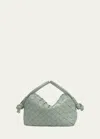 Bottega Veneta Small Avenue Loop Crossbody Bag In New Sauge