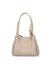Bottega Veneta Small Bag "parachute" In Sand