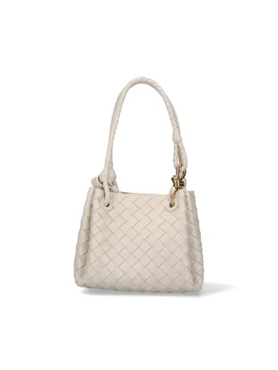 Bottega Veneta Small Bag "parachute" In White