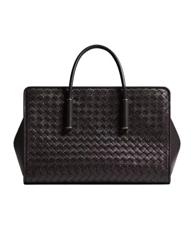 Bottega Veneta Small Barbara Tote In Brown