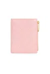 Bottega Veneta Small Folding Wallet In Rose & Gold