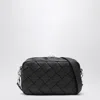 Bottega Veneta Small Black Camera Bag In Intrecciato