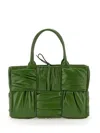 Bottega Veneta Small Arco Intreccio Plisse Tote Bag