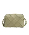 Bottega Veneta Small Cassette Crossbody Bag In Nude