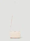 Bottega Veneta Cassette Small Shoulder Bag In Pink