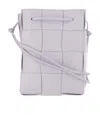 Bottega Veneta Small Cassette Shoulder Bag In Purple