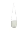 Bottega Veneta Small Cassette Woven Bucket Shoulder Bag In Gray