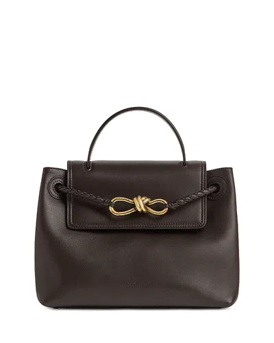 Bottega Veneta Small Ciao Ciao Leather Top Handle Bag In Sand