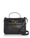 Bottega Veneta Small Ciao Ciao Knot Detail Leather Top Handle Bag In Black