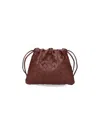 Bottega Veneta Small Clutch "dustbag" In Brown