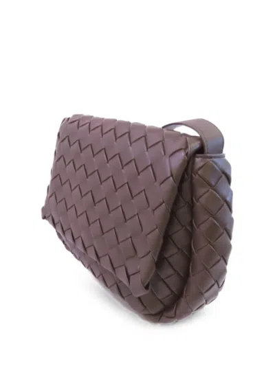 Pre-owned Bottega Veneta Small Cobble Shoulder Bag In Brown