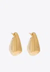 Bottega Veneta Small Fin Earrings In Gold